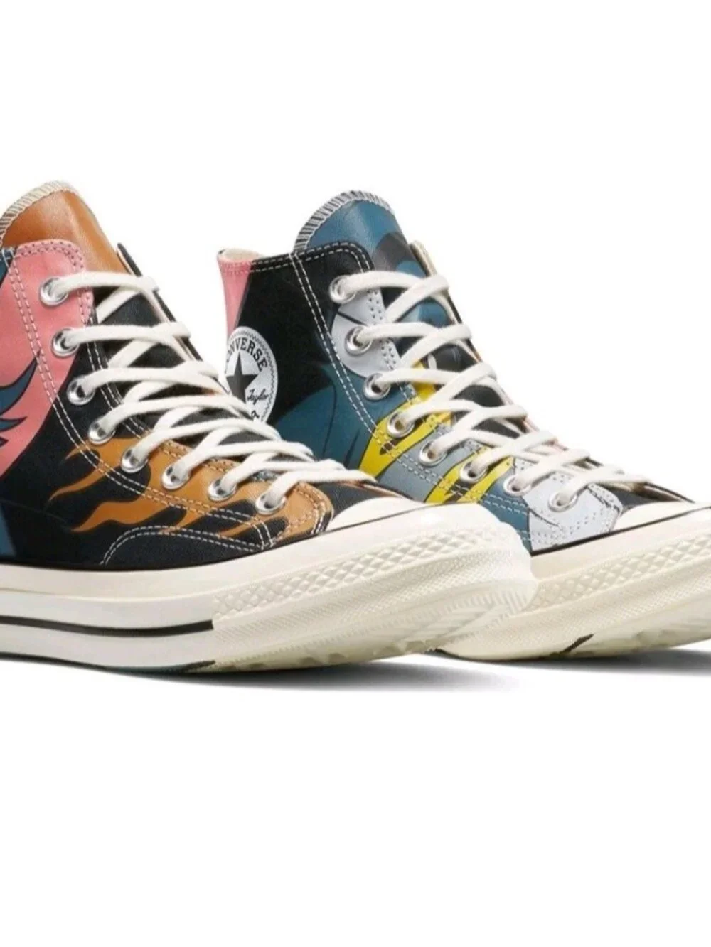 Converse x Tom & Jerry Chuck 70 High Top Oversized Print Mens Sneaker 13 A15110c - Picture 8 of 14